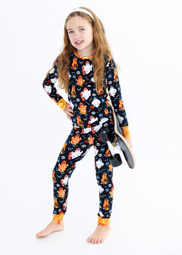 2pc Long Pajama Set- AUSTIN