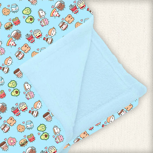 Small Minky Lush Blanket 40x40- TRUE LOVE BEST BUDS