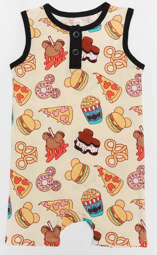 Bamboo Shortie Tank Romper (HANK)- BEAUTIFULLY BOLD PARK TREATS