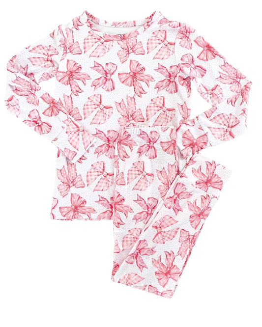 Bamboo (Willow) Long Sleeve Lounge Set- LOVIN’ BOWS