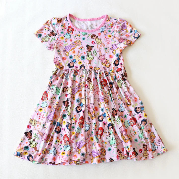 Bamboo Twirl Dress- FAN FAVORITES LITTLE PRINCESS