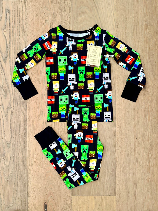 Bamboo (Willow) Long Sleeve Lounge Set- IT'S MINE CRAFT