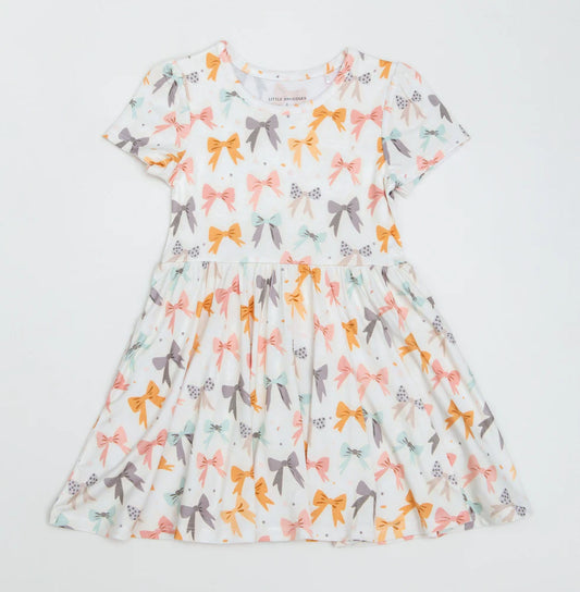 Bamboo Twirl Dress- BLOOMING BOWS