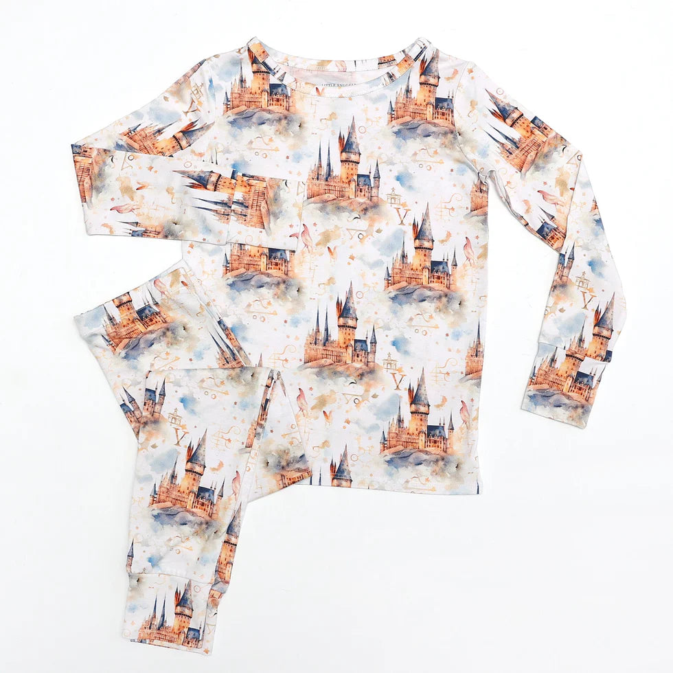 Bamboo (Willow) Long Sleeve Lounge Set-WHIMSICAL & WILD SCHOOL OF SPELLS