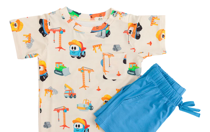 T-Shirt Set LEO THE TRUCK CONSTRUCTION BUDDIES