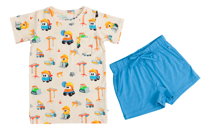T-Shirt Set LEO THE TRUCK CONSTRUCTION BUDDIES