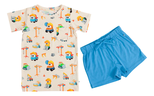 T-Shirt Set LEO THE TRUCK CONSTRUCTION BUDDIES