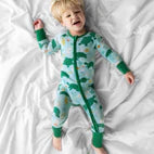 Bamboo Zippy Romper- SEA TURTLE FRIENDS