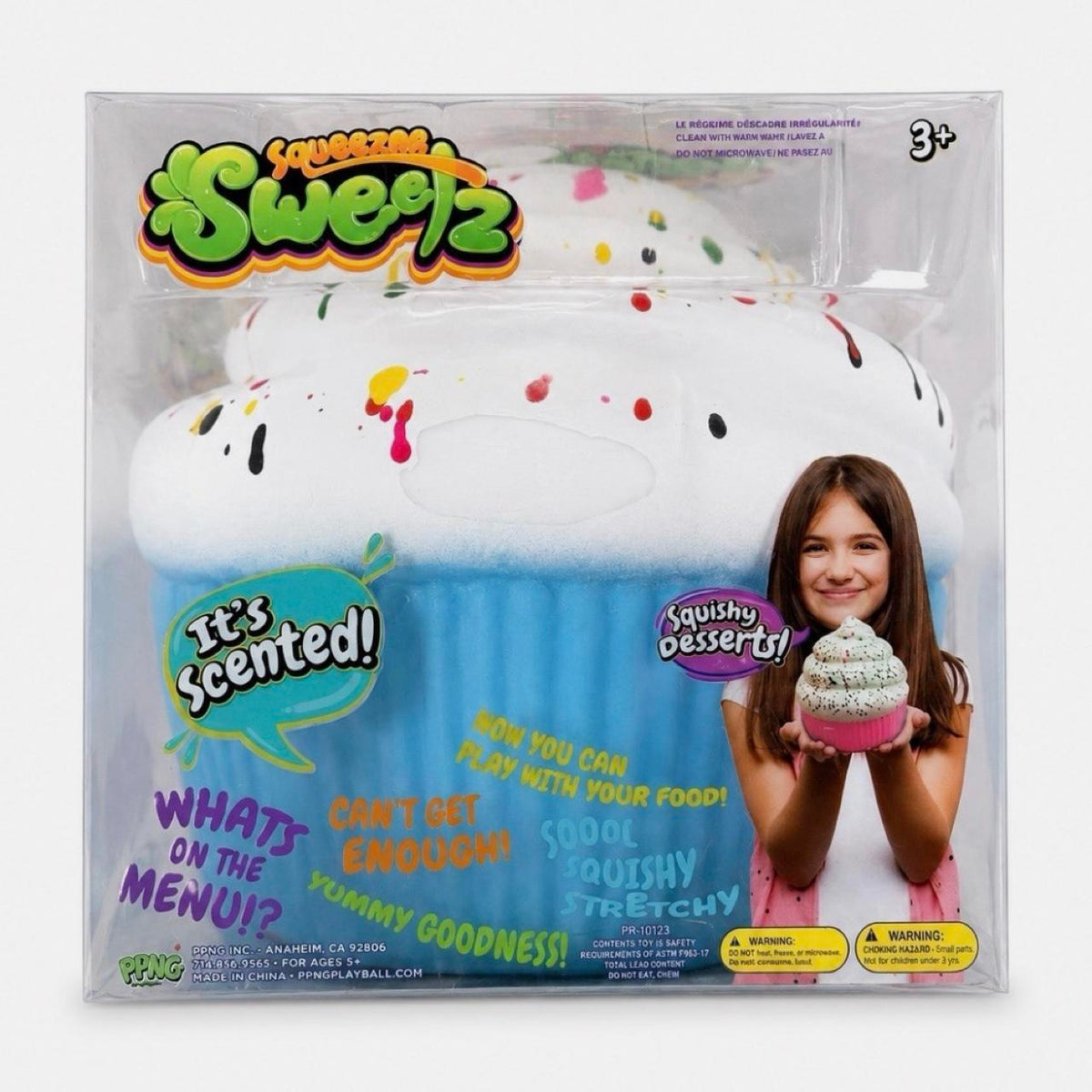 Squeezee Sweetz Scented Squishy Cupcake