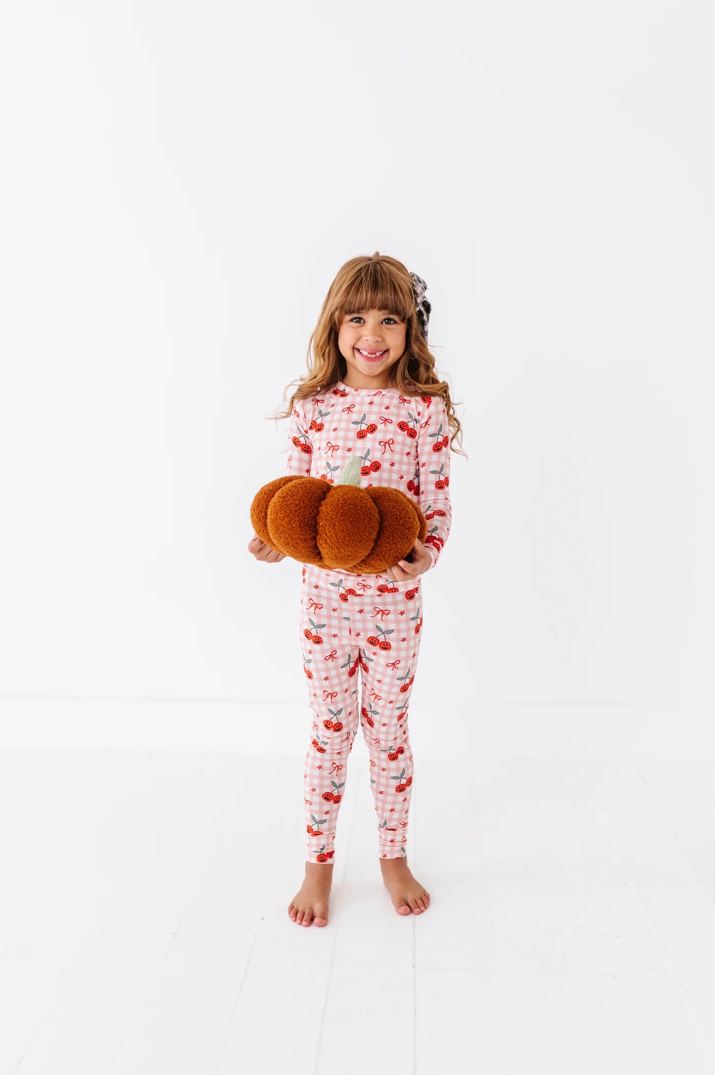 Scary In Cherry Kids Pajamas