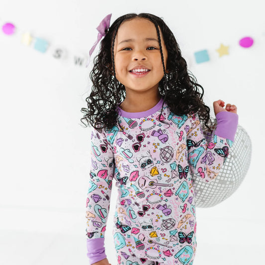 Kids 2pc Pajamas Long Sleeves and Pants- LOOK WHAT YOU MADE ME SNOOZE SWIFTIE