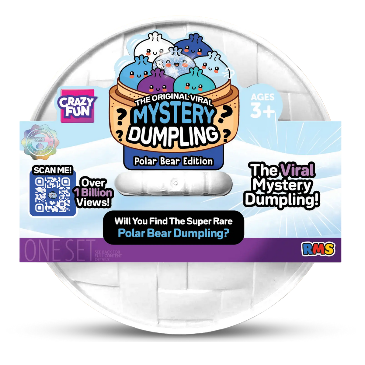 Crazy Fun® RMS Mystery Polar Bear Dumpling