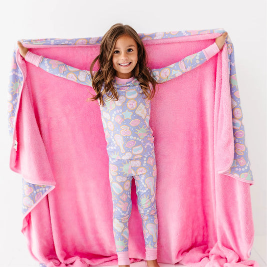 Plush Bamboo Blanket- LAVENDER HAZE -TAYLOR SWIFT