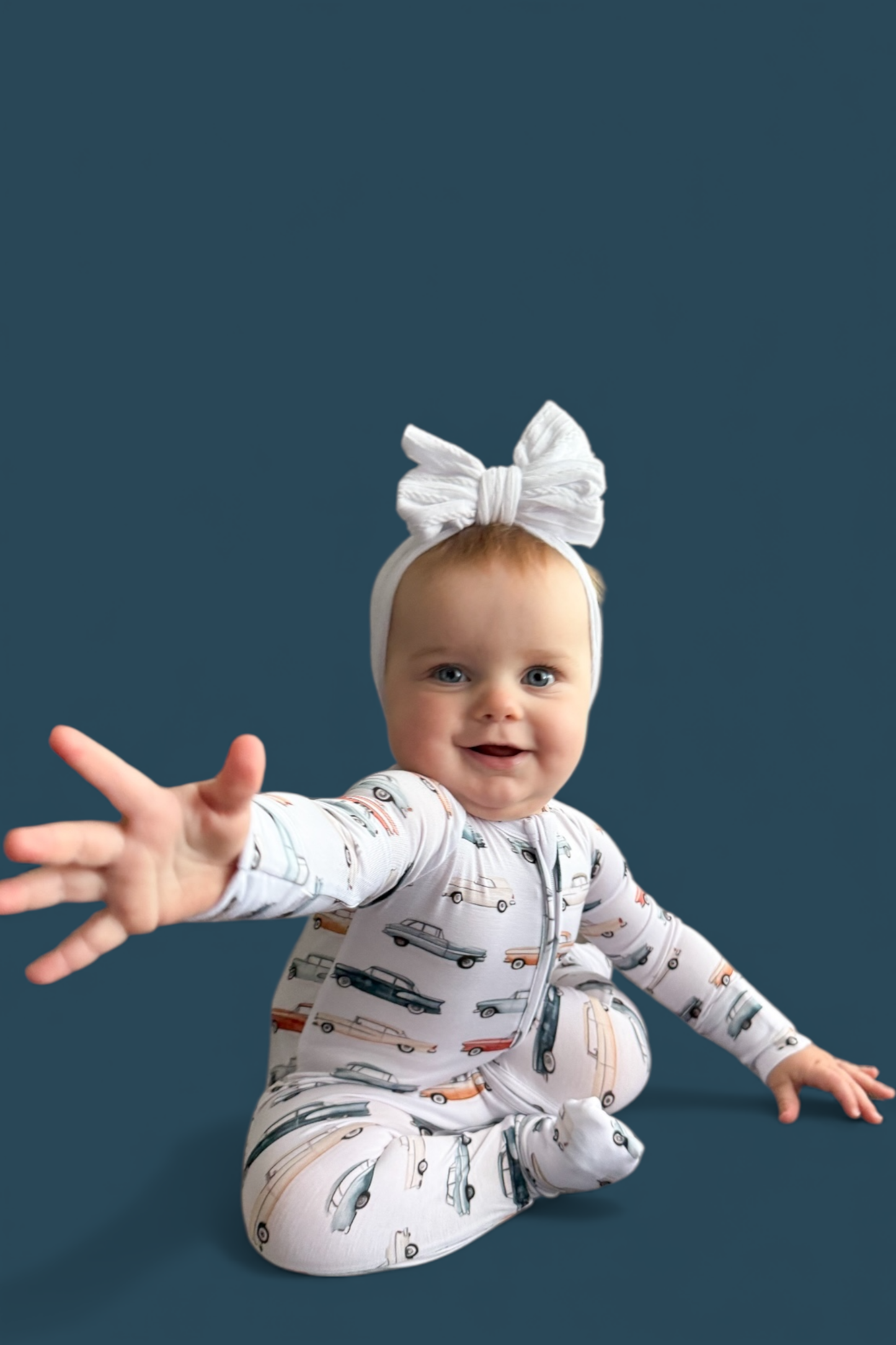 RETRO RIDES DREAM ROMPER: Preemie