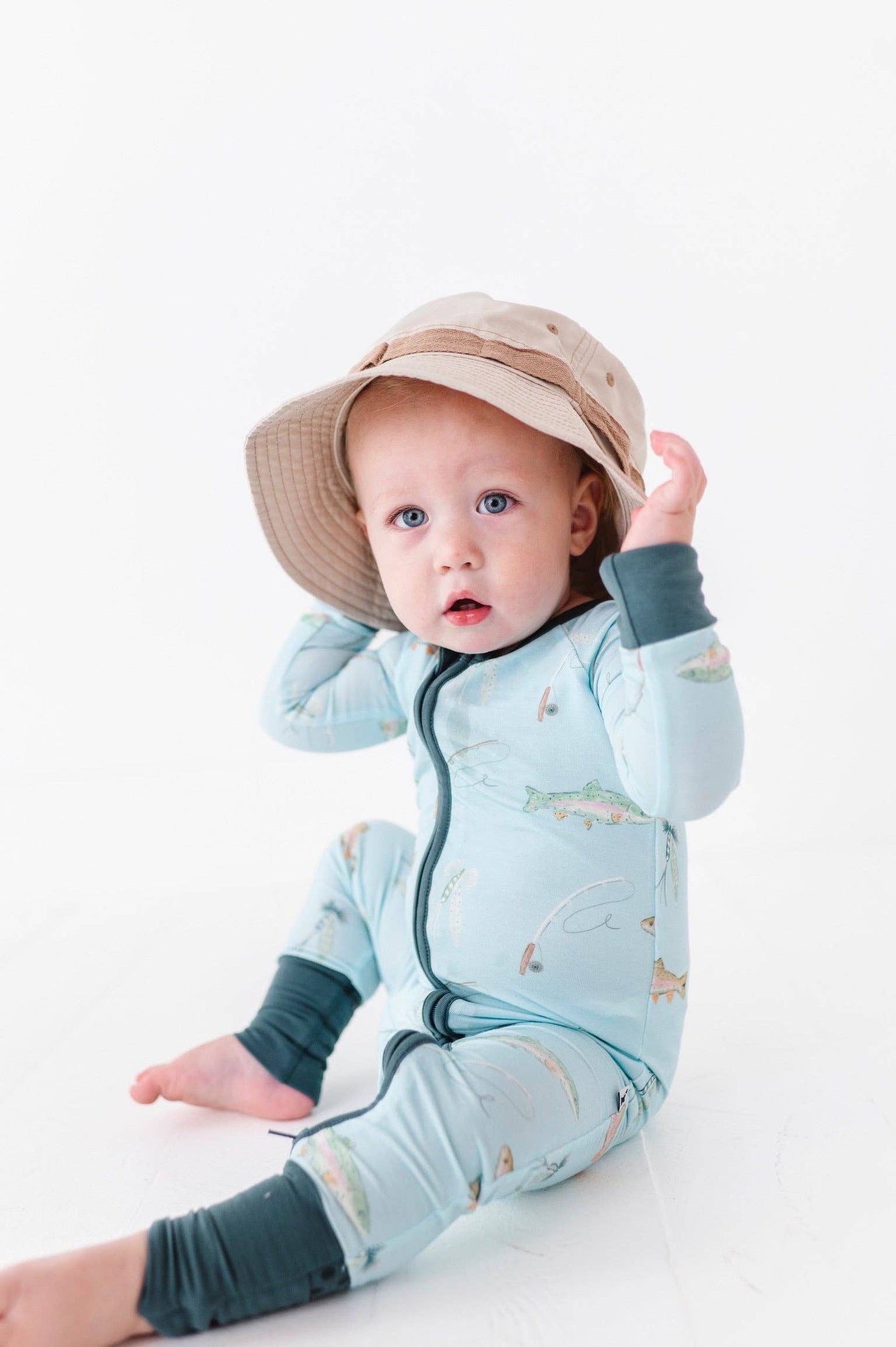 All About That Bass Convertible Footies: Newborn