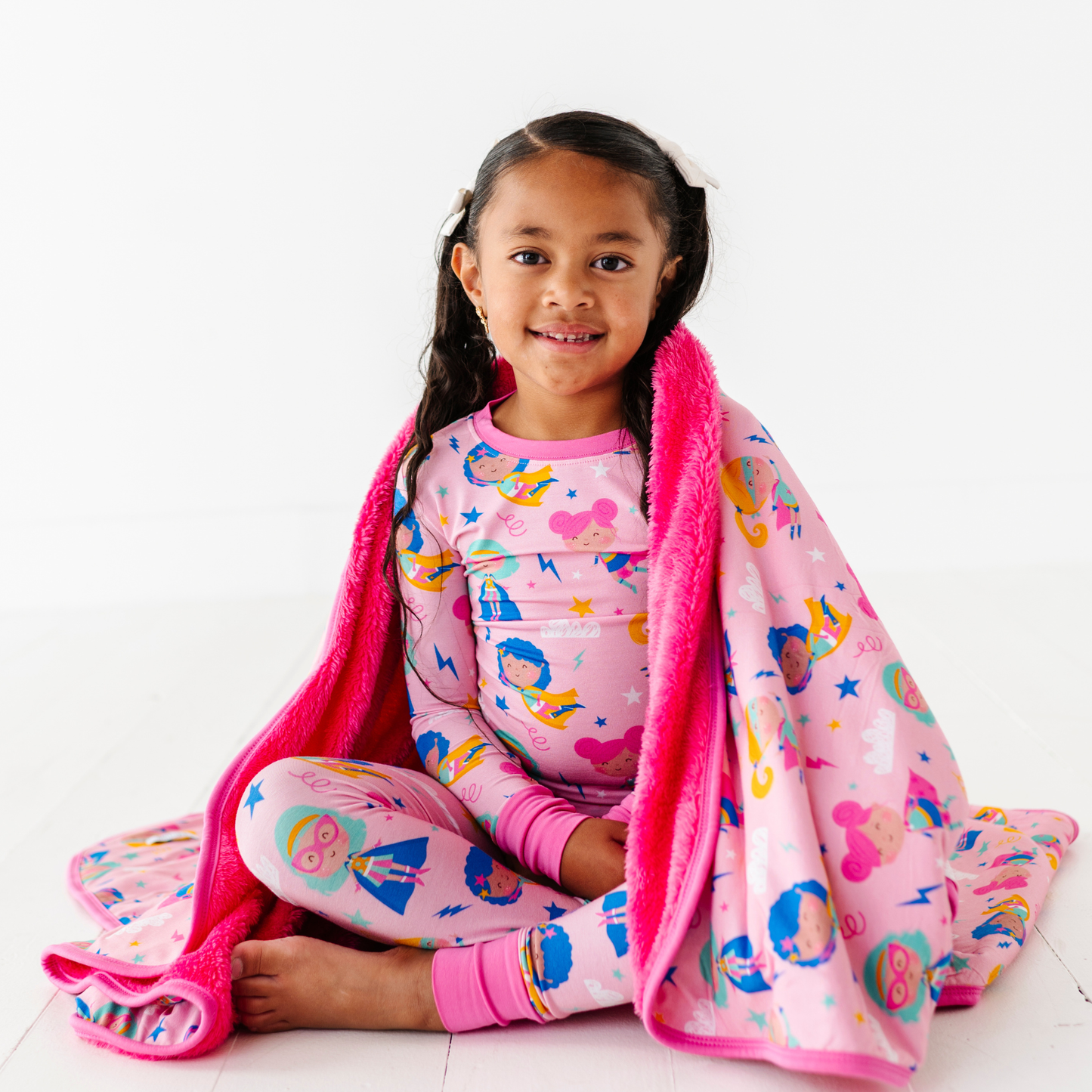 Cozy & Courageous Plush Blanket: One Size