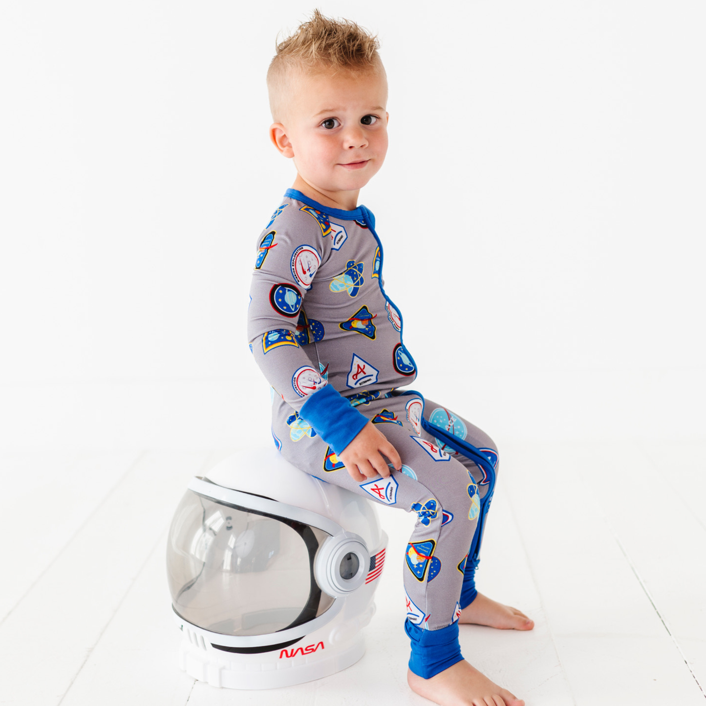 Spacing Out Convertible Footies: 6-12 Months