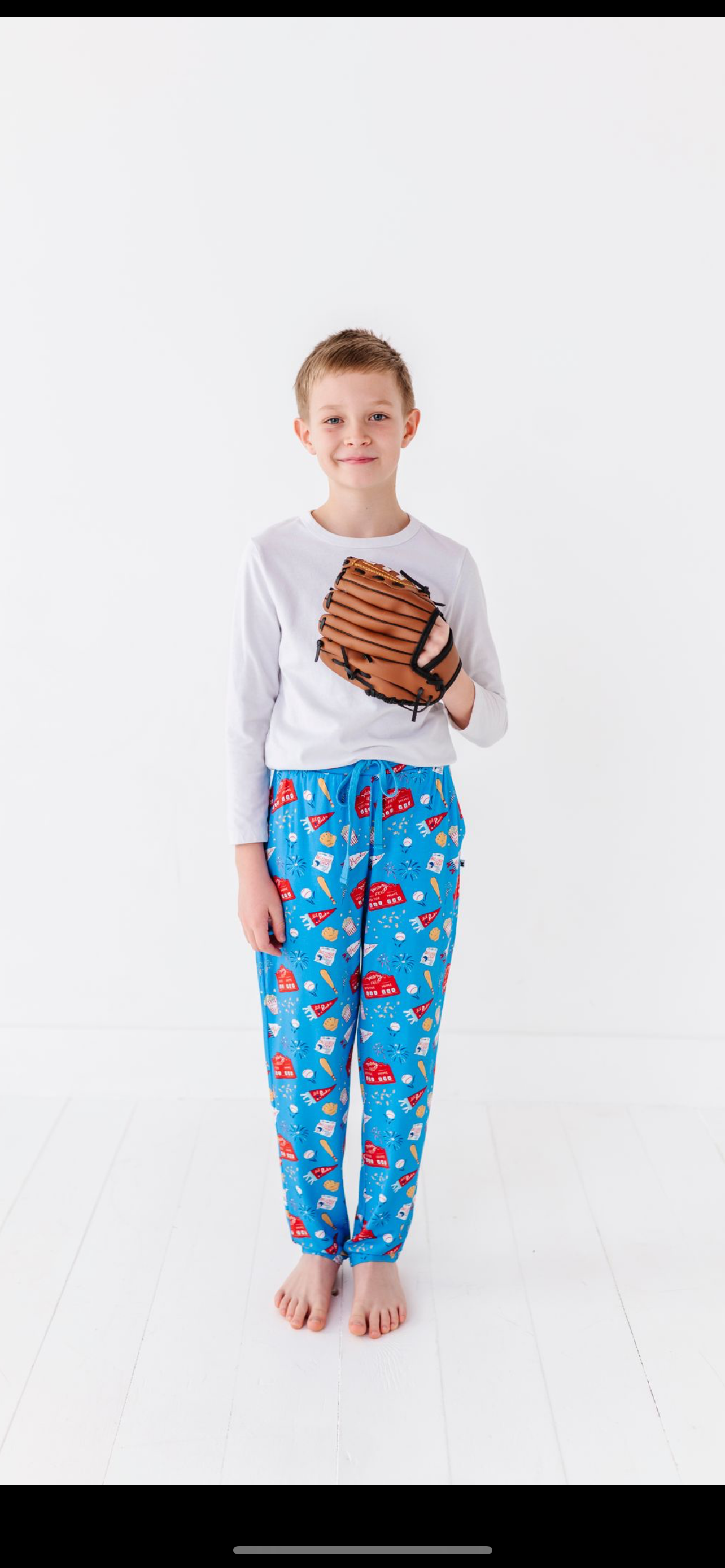 Scoreboard Baseball  Boys Lounge Pants - Bigger Kids: 10/12