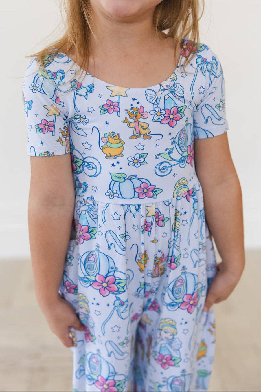 Midnight - Wide-leg Romper: 2T