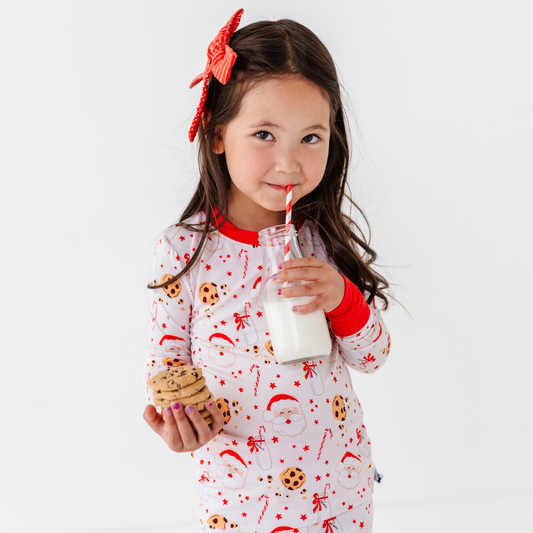 Cookies For Claus Kids Pajamas: 7/8Y