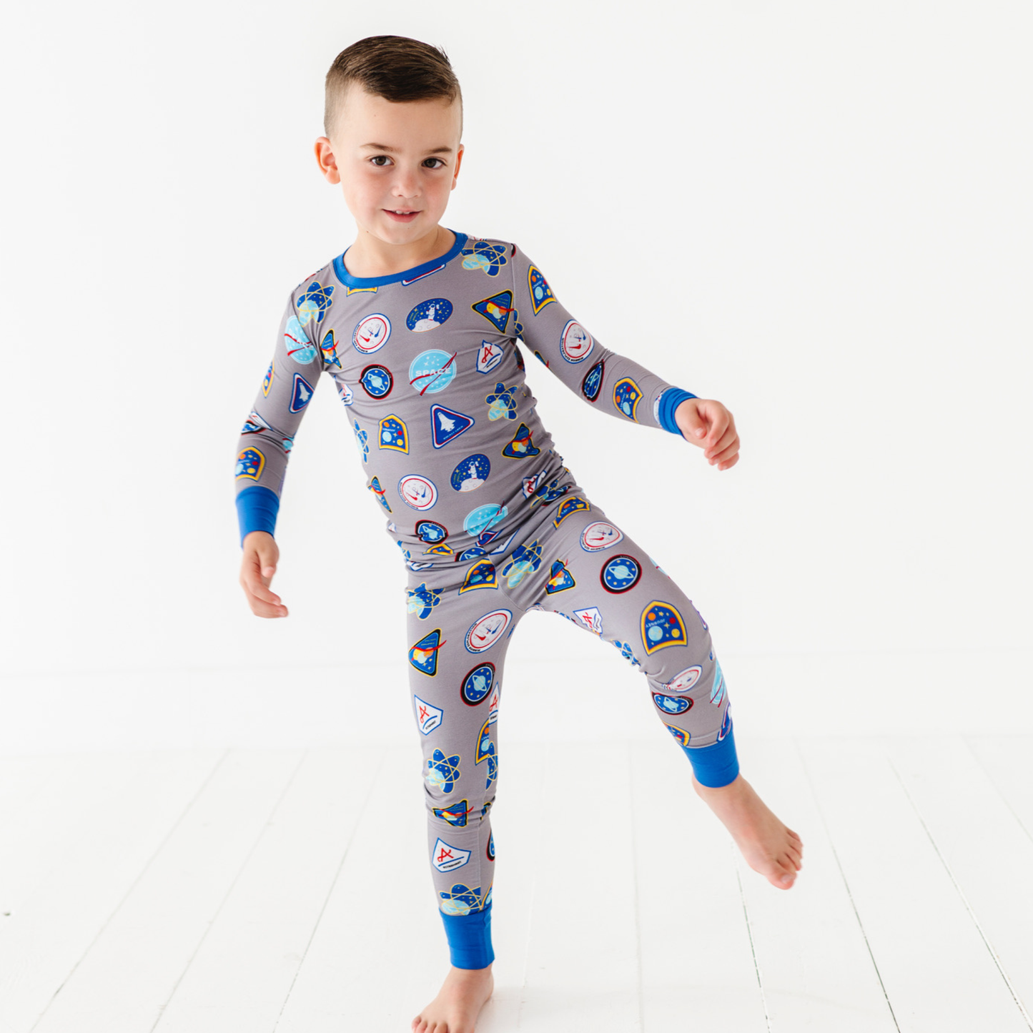 Spacing Out Kids Pajamas: 7/8Y