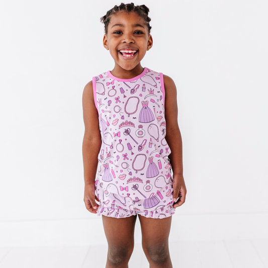 Sleeping Cutie Tank & Short Set Toddler/Kids