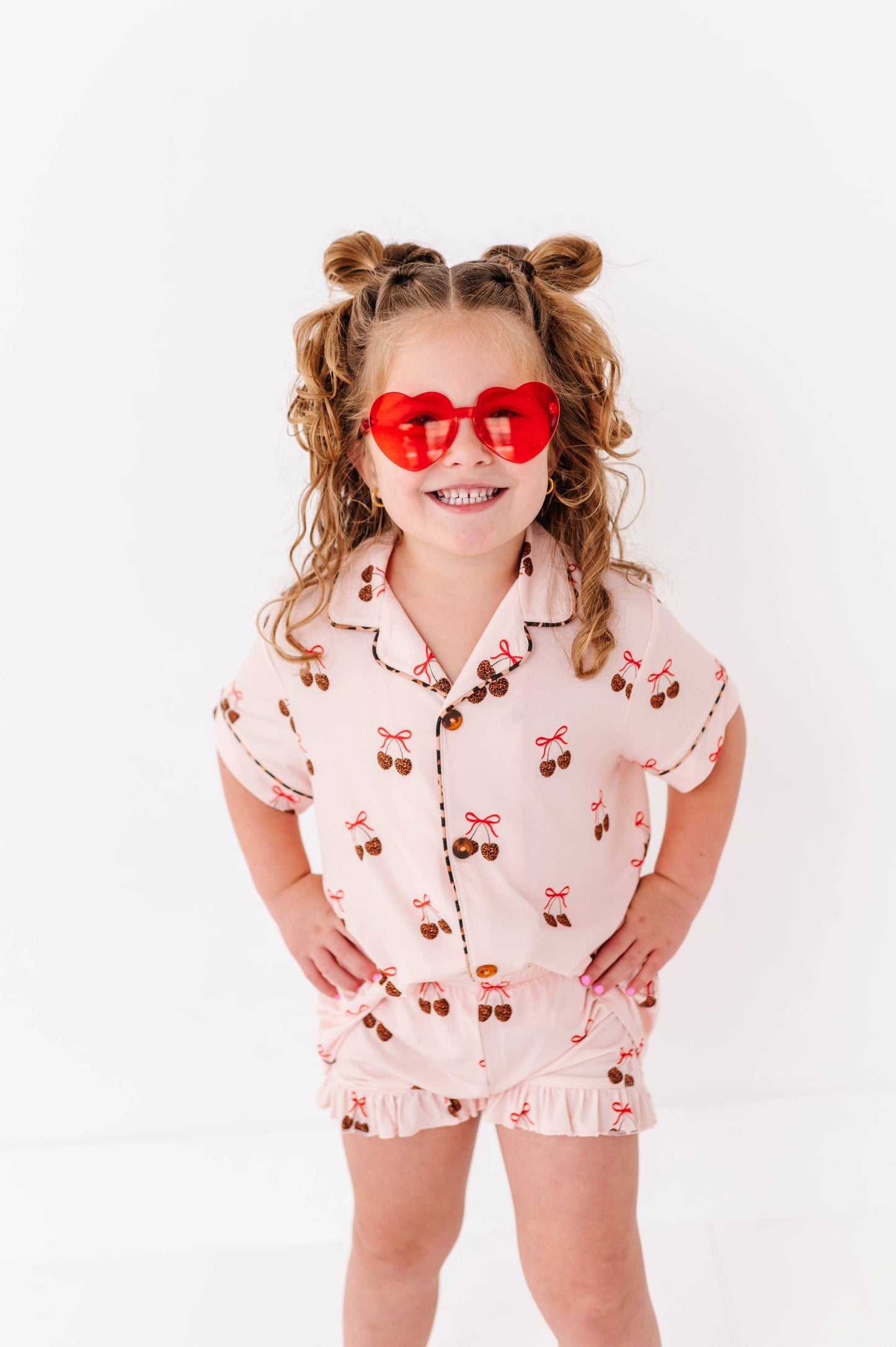 Leopard Love Button Down Short Pajamas