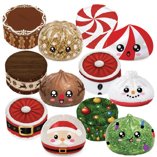 Fun Doh Christmas Dumpling Squishy Toy