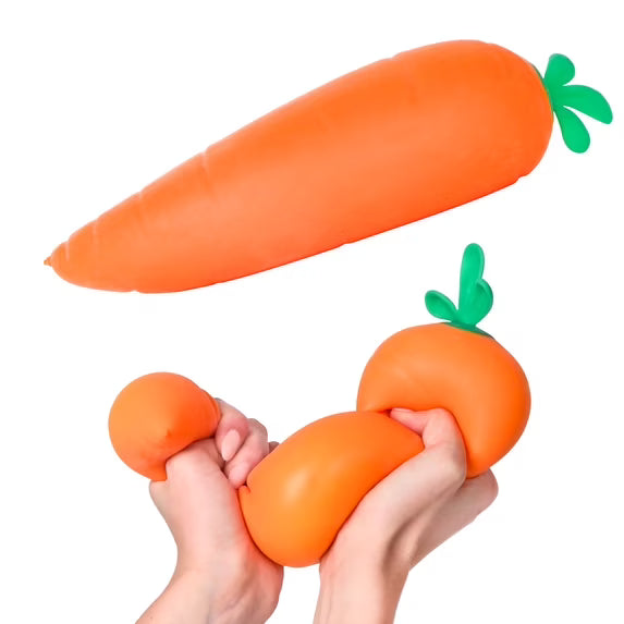 TOYMENDOUS 12.5 Inch Jumbo Squishy Carrot