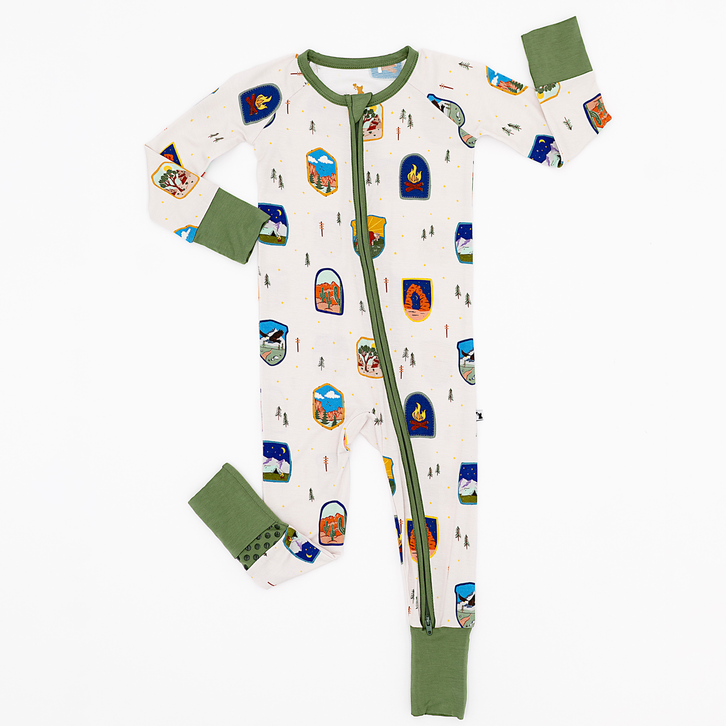 Parks & Rest Convertible Footies: 18-24 Months