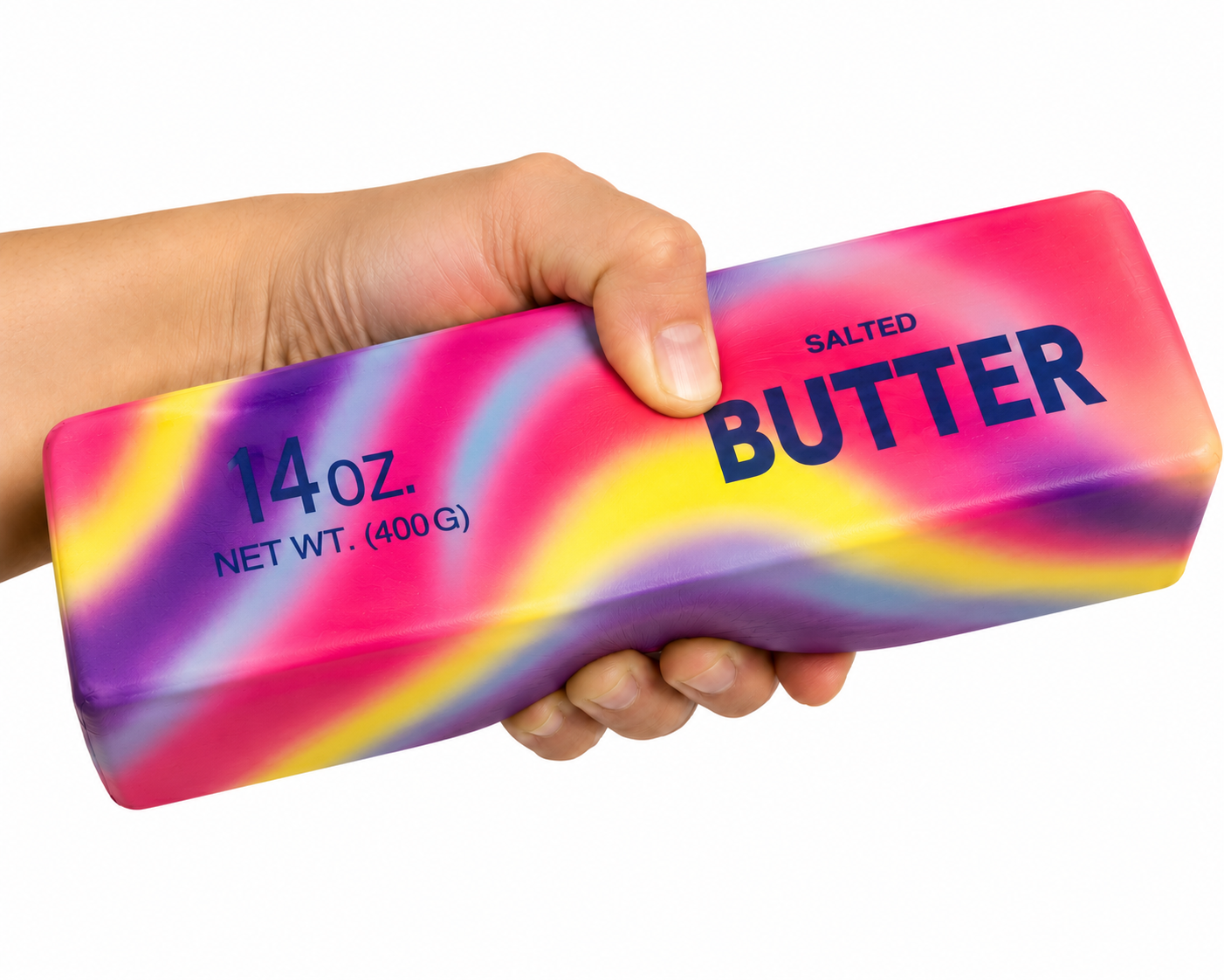Jumbo Rainbow Squishy Butter - Boxed