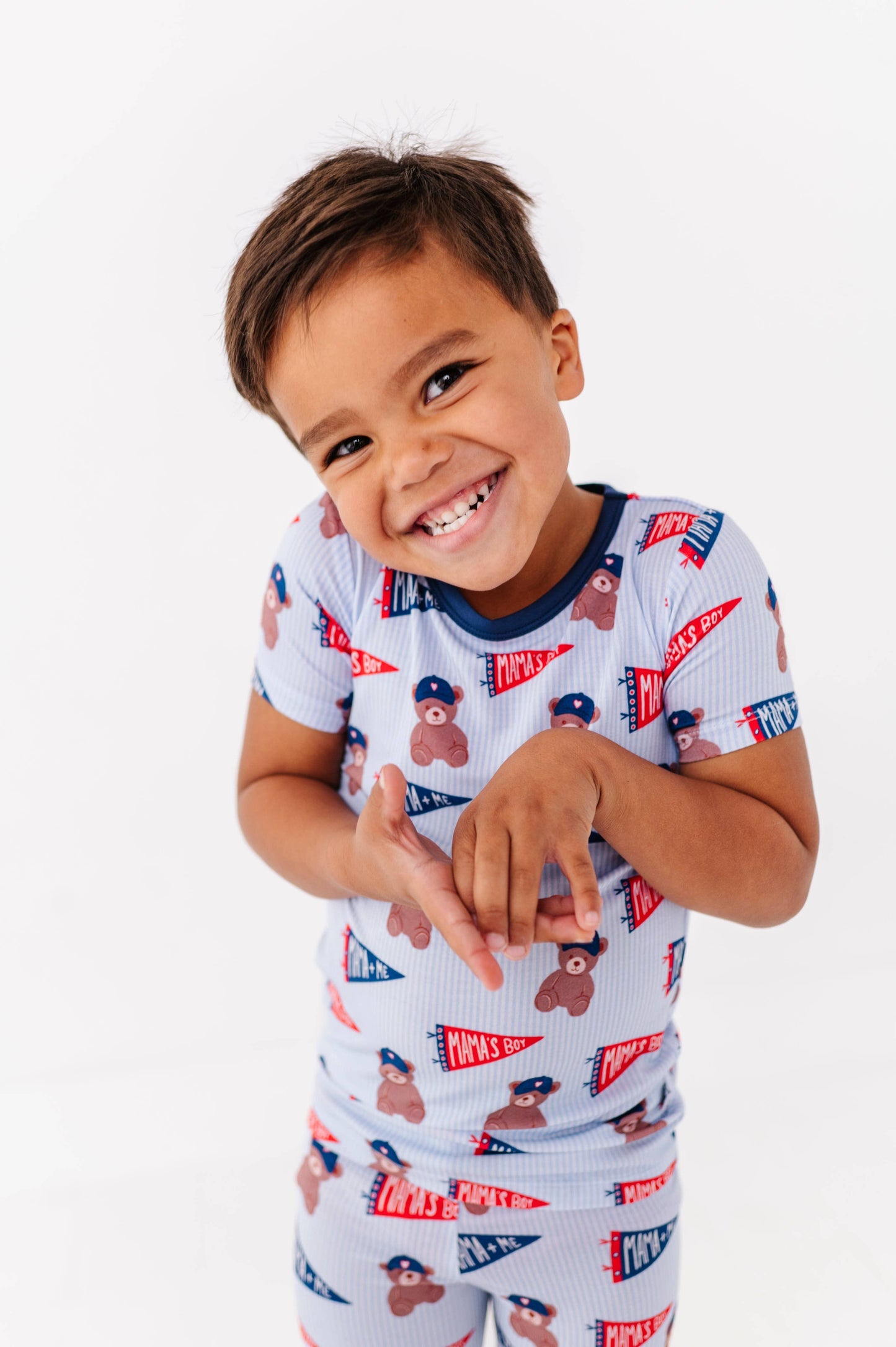 Team Mama Short Set Pajamas: 2T