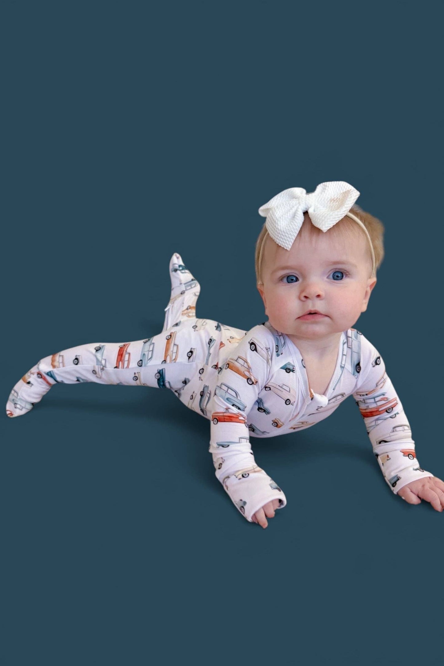 RETRO RIDES DREAM ROMPER: Preemie