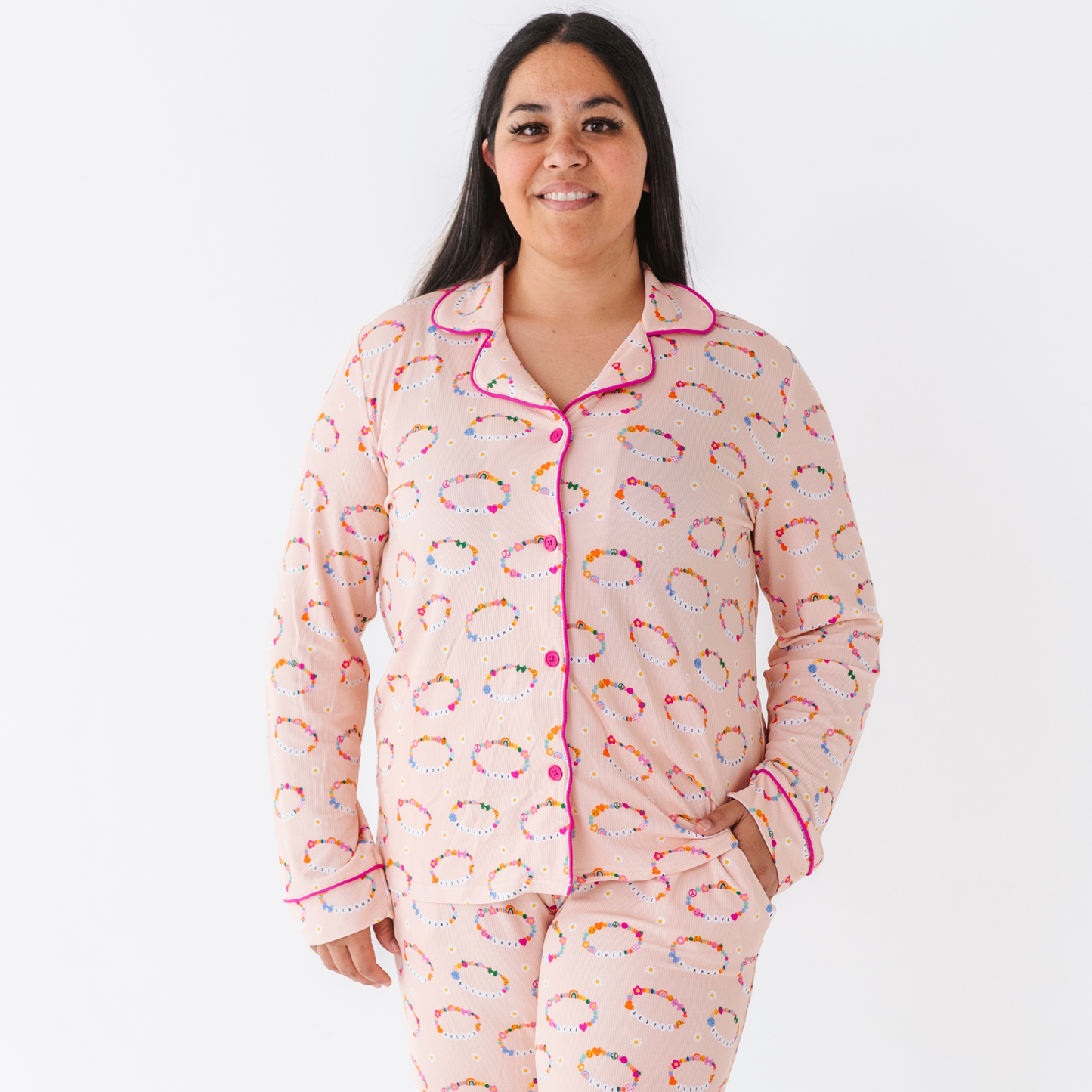 In My Bestie Era Mama Luxe Lounge (Ribbed)- PREORDER: XL