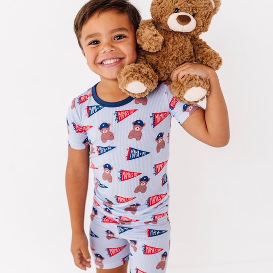 Team Mama Short Set Pajamas: 3T