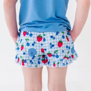 Tank & Short Set for Toddler/Kids- BERRY PATRIOTIC