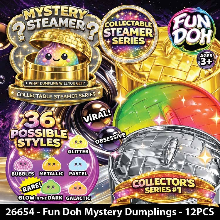 Fun Doh Ultra-Rare Mystery Dumpling Squishy Toy Collection: Wholesale Price