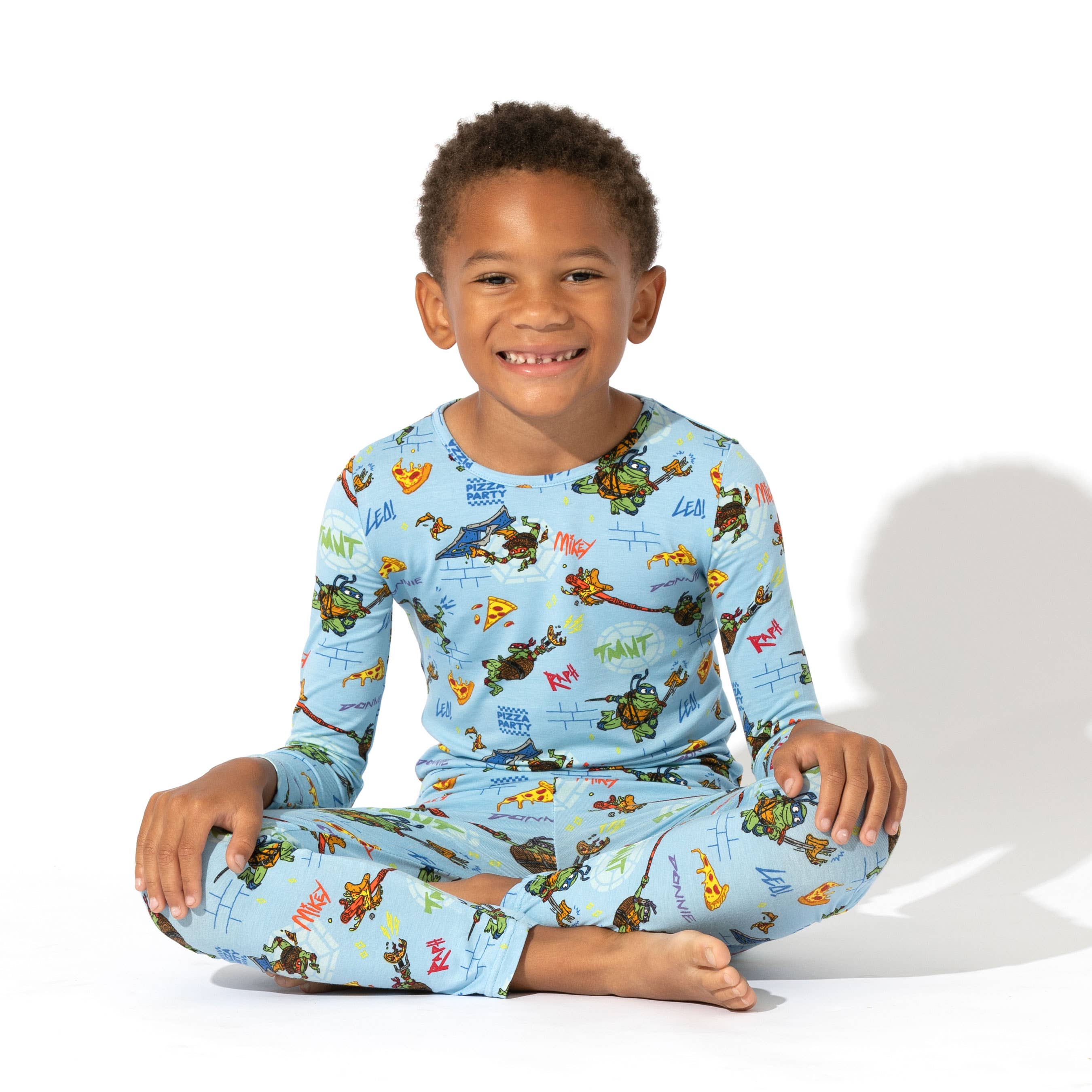 Teenage Mutant Ninja Turtles Pizza Bamboo Kids Pajamas