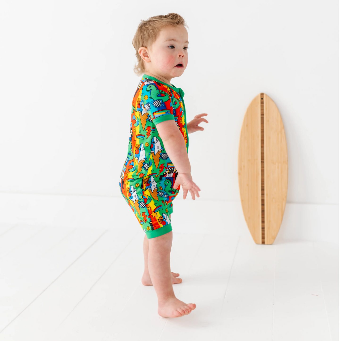 Boy Rocket Lion Shorties: 18-24 Months