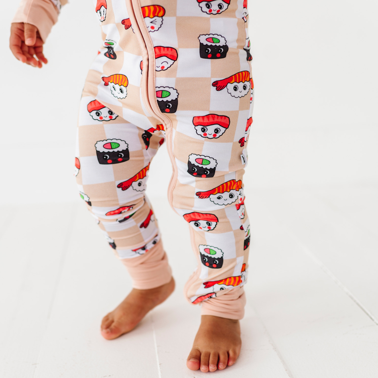 Shrimply the Best Convertible Footies: 0-3 Months