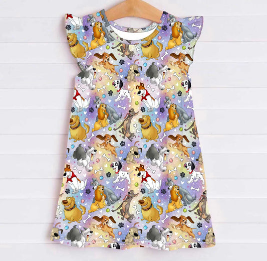 Girls Bamboo Dream Dress OR Gown- DAZZLING DUOS DOG TALES