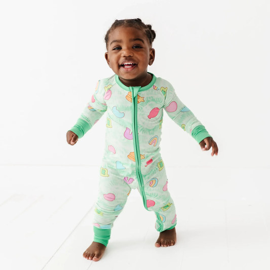 St. Patrick's Convertible Footies: 18-24 Months