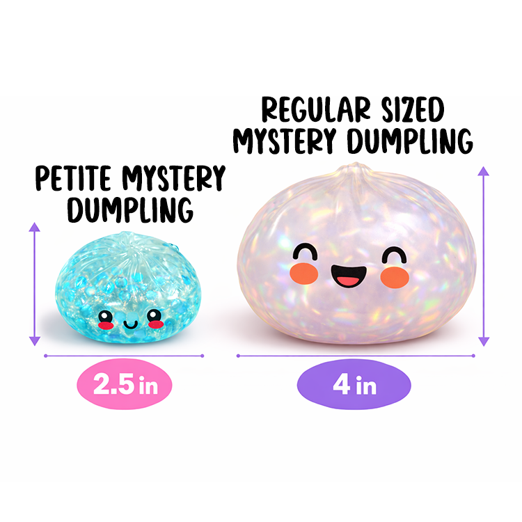 Fun Doh Petite (Mini) 2.5" Mystery Dumpling Squishy Toy: Wholesale Price