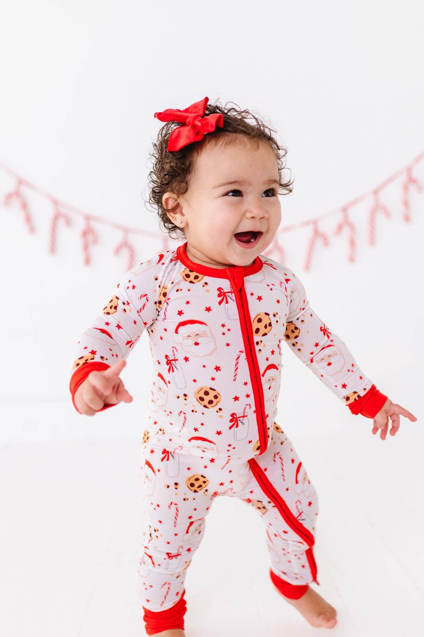 Christmas Cookies Convertible Footies: 0-3 Months