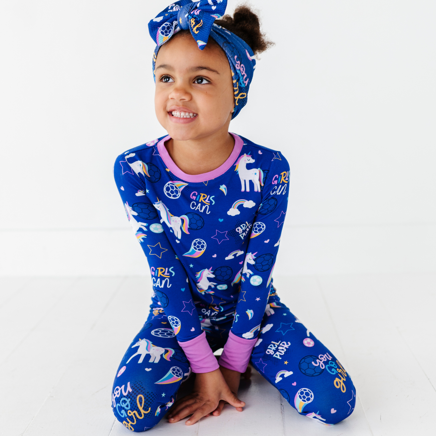 Unicorn Goals Toddler/Big Kid Pajamas: 4T