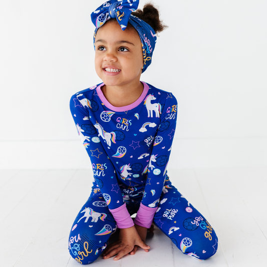 Unicorn Goals Toddler/Big Kid Pajamas: 4T