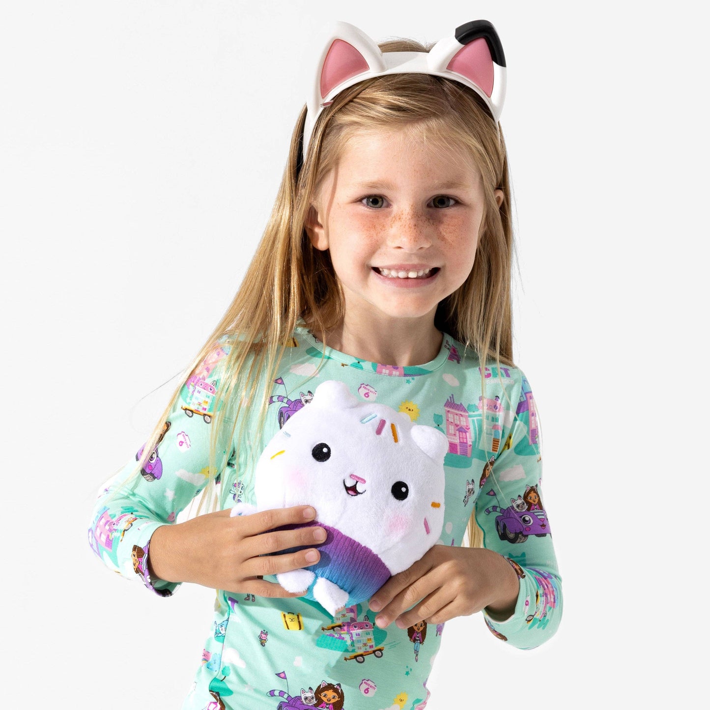 Gabby's Dollhouse: Cat Francisco Bamboo Kids Pajamas: 9/10Y