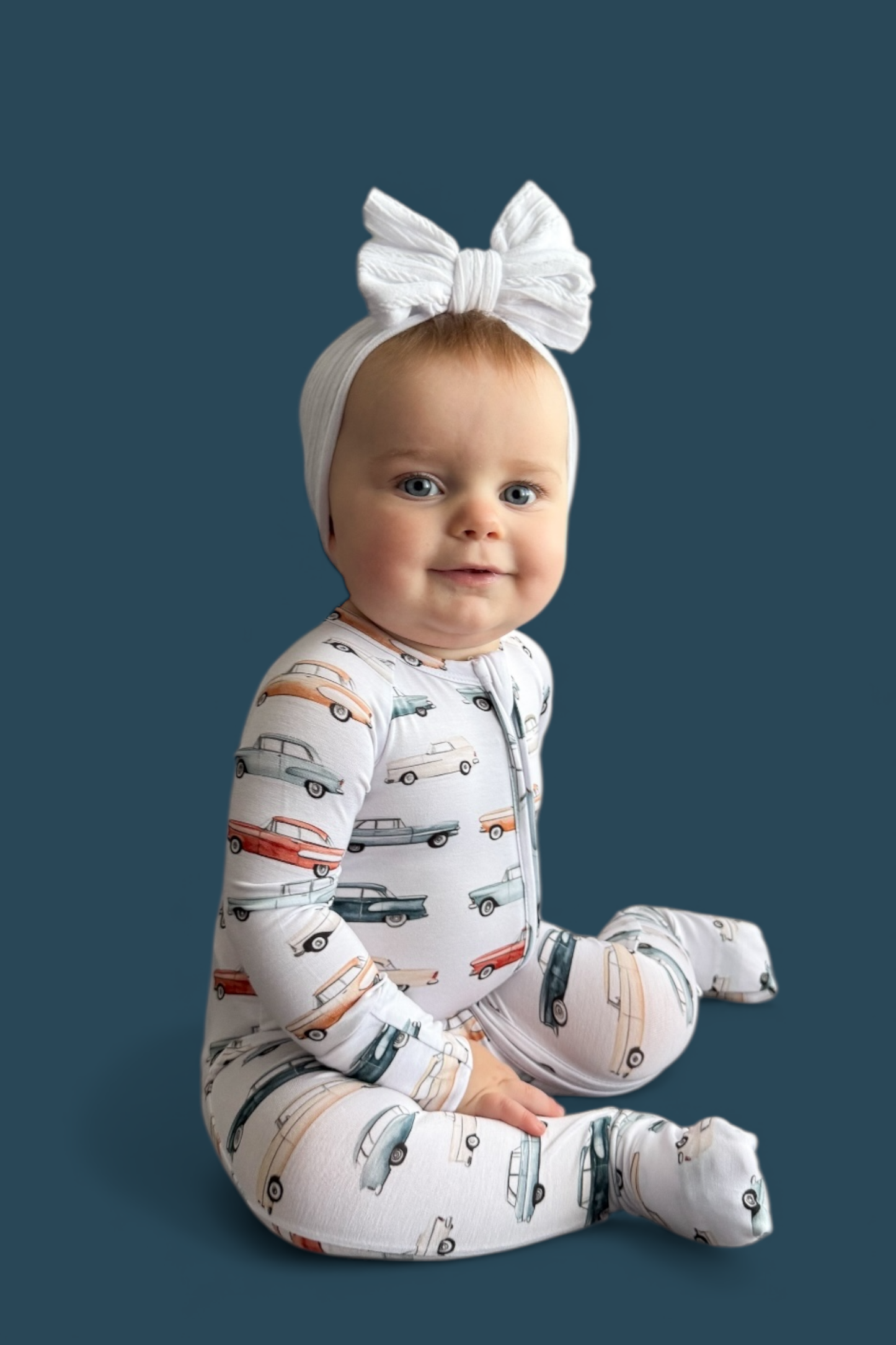 RETRO RIDES DREAM ROMPER: Preemie