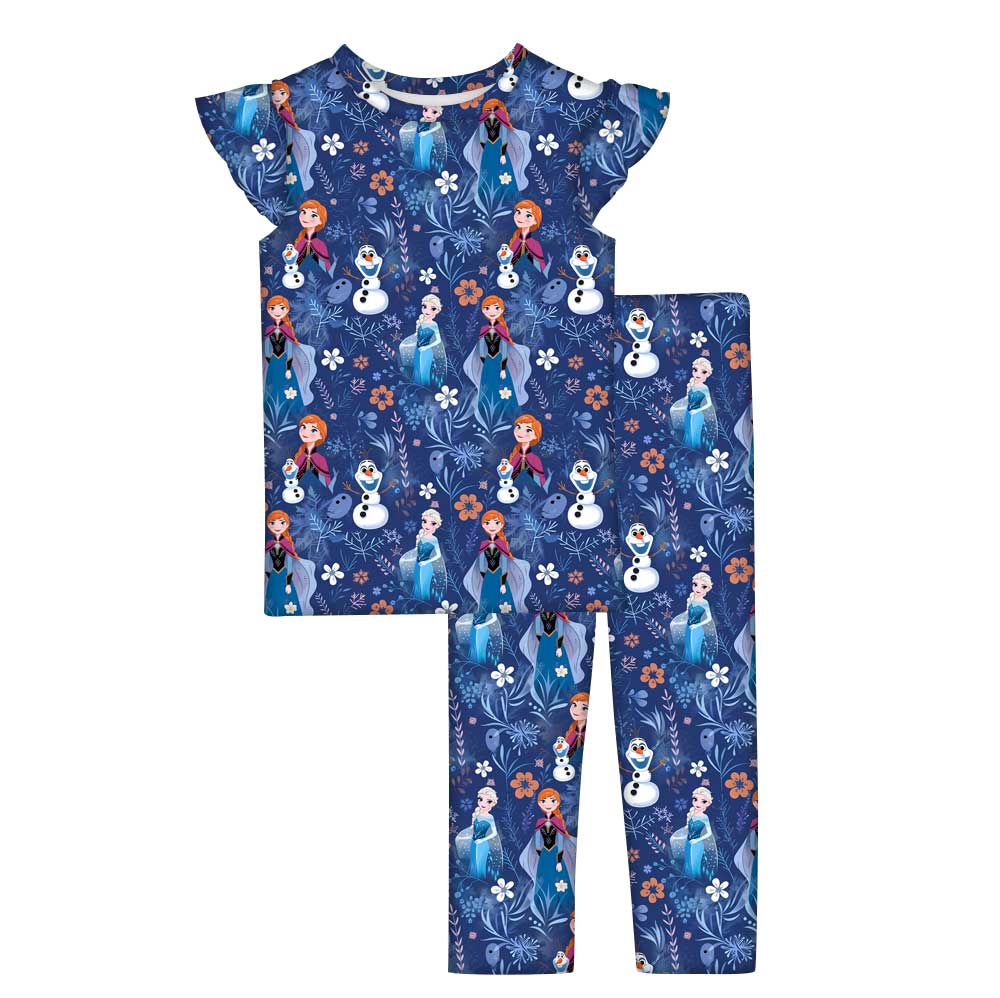 Bamboo Flutter Sleeve Lounge Set (PENELOPE)- GIFTS GALORE ARENDELLE