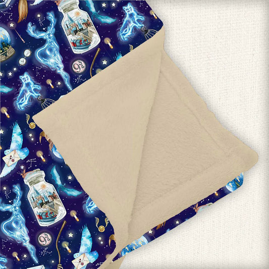 Large Minky Lush Blanket 60x80- WHIMSICAL & WILD EXPECTO